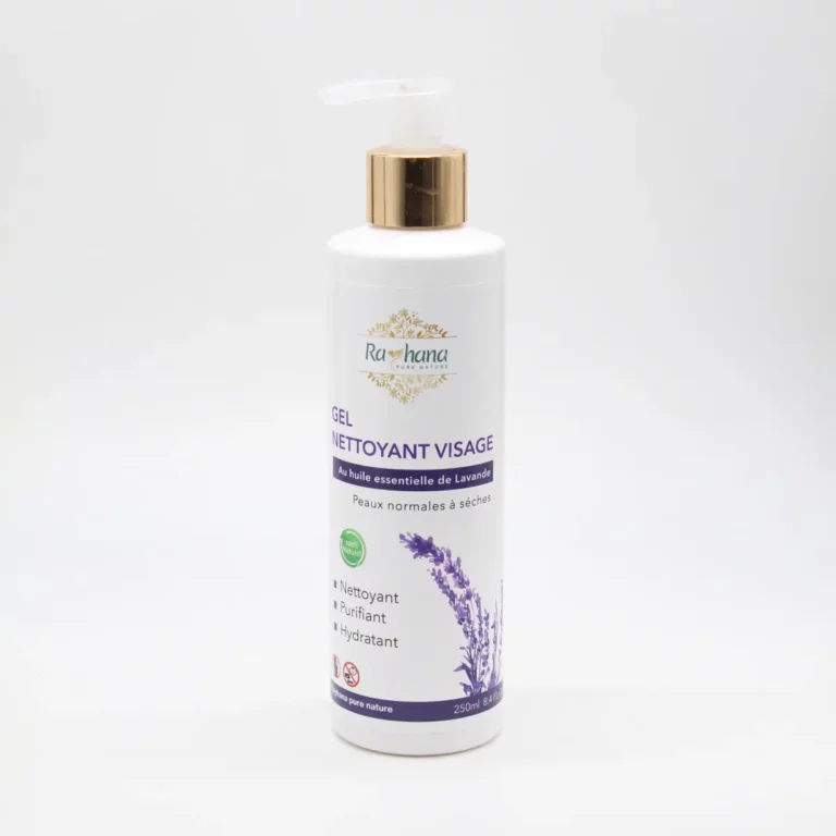 Gel nettoyant visage peaux normales à sèches