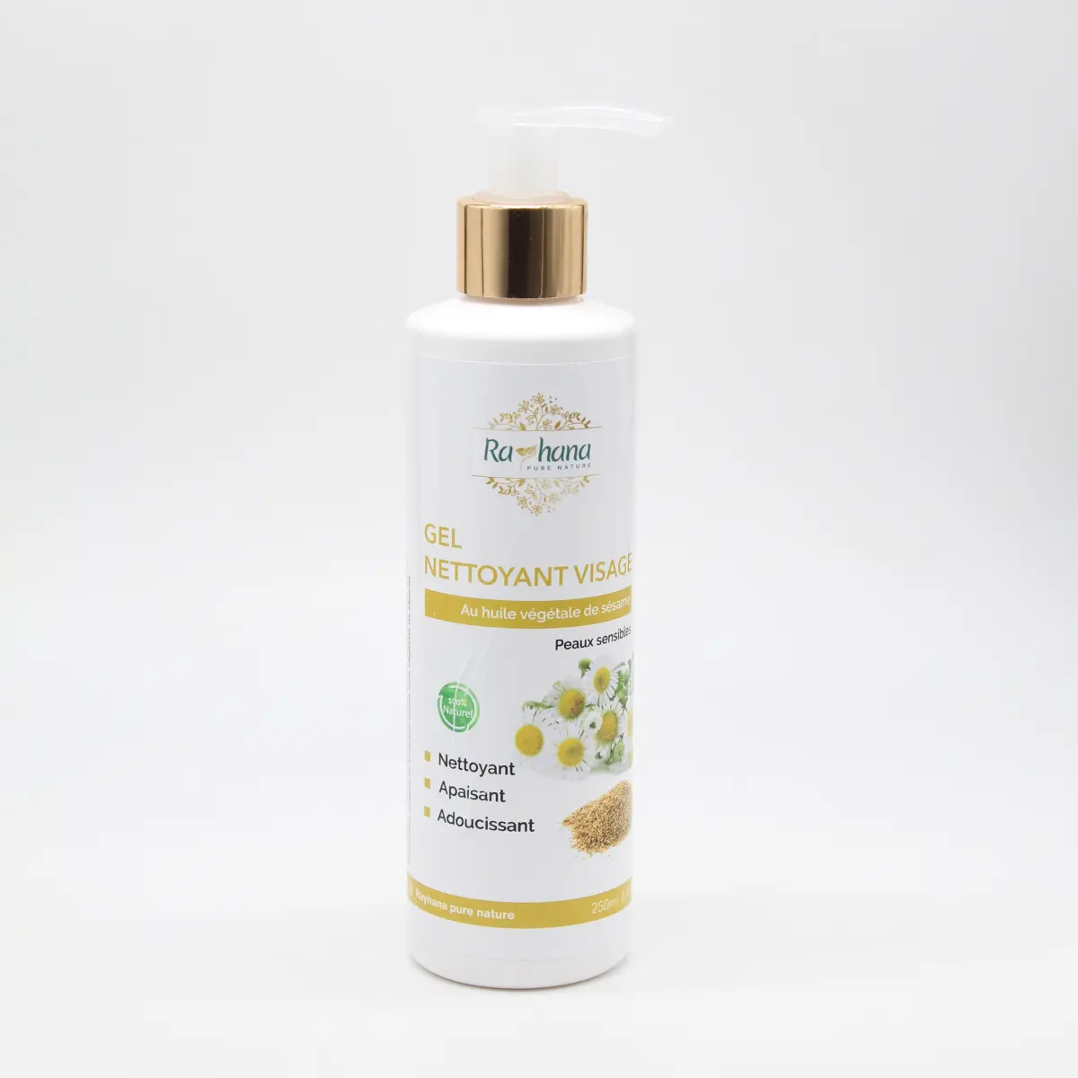 Gel nettoyant visage peaux sensibles Gel nettoyant visage peaux sensibles