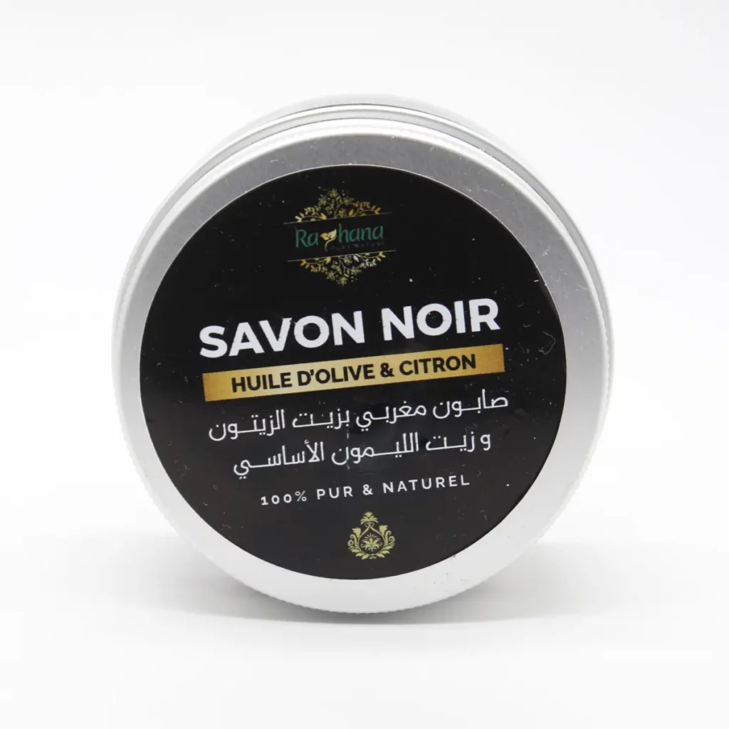 Savon noir au citron marocain en Tunisie