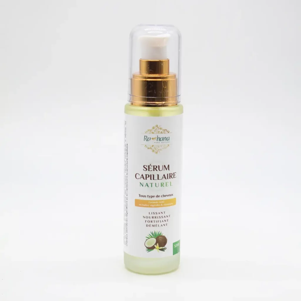 Sérum cheveux lissant